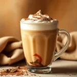 A shot of freshly brewed espresso in a small glass, with rich crema on top.
